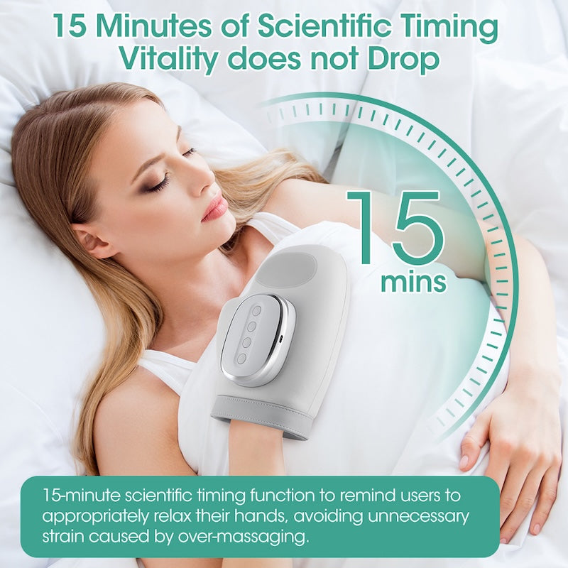 HandRelief™ Hand Massager with Heat & Compression
